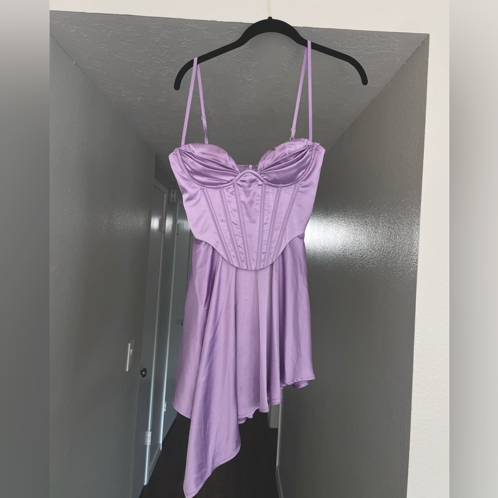BabyBoo Purple Corset Dress